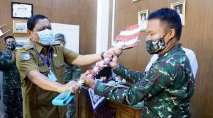 Penyerahan Pekerjaan TMMD oleh Bupati Bengkulu Utara