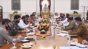 Rapat Jokowi hutan kemarau