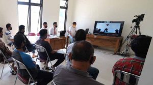 Sidang tipiring Kab banyumas tanpa masker