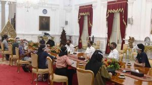 Presiden temu wartawan