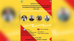 Poster Webunar BAN-PT STTKN Ungaran Dengan STAK Teruna Bhekti Yogyakarta