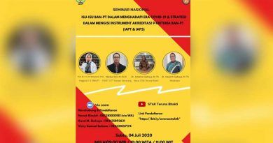 Poster Webunar BAN-PT STTKN Ungaran Dengan STAK Teruna Bhekti Yogyakarta