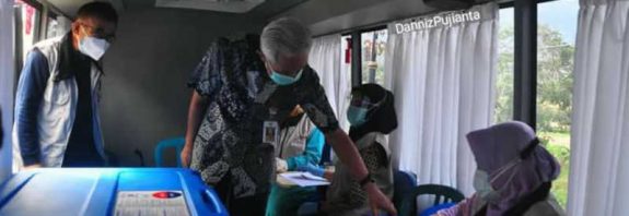 Ganjar Pranowo kunjungan vaksin di magelang-jurnaljateng
