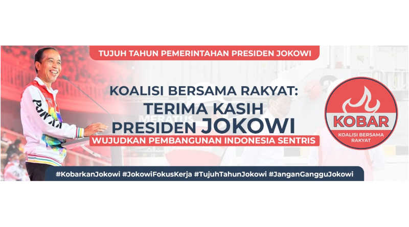 Spanduk Dukungan Jokowi-jurnaljateng