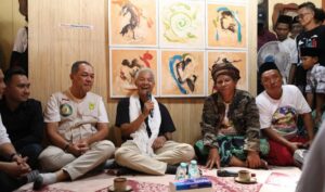 Ganjar Sampaikan Komitmen Kembangkan Kebudayaan Indonesia, Di Pondok Budaya Ndalem Wongsorogo