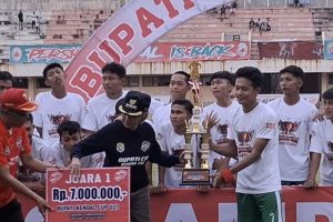 Pegandon Juara Bupati Cup 2025 Usai Kalahkan Gemuh 1-0
