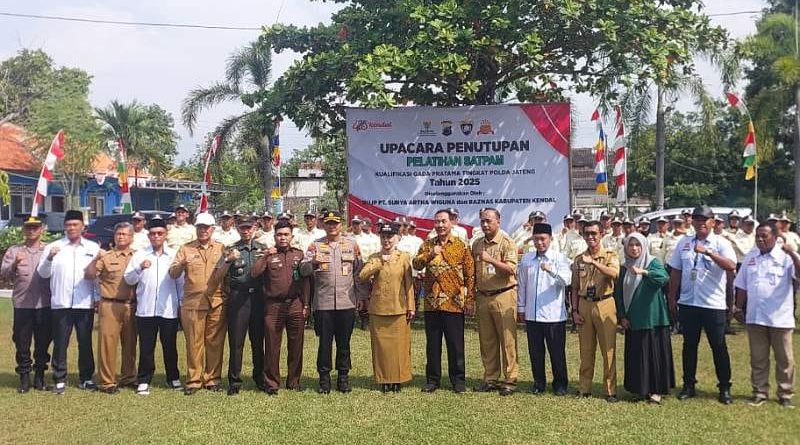 Bimnas Polda Jateng Ucapkan Selamat 50 Peserta Satpam Gada Pratama Kendal