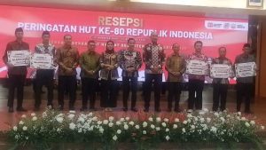 Malam Resepsi HUT Ri ke 80 Berlansung Meriah