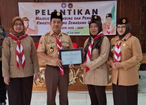 Nani Kurniasari Resmi Dilantik sebagai Ketua Kwarran Semarang Utara, Fokus pada Program Sosial dan Pembinaan Pramuka