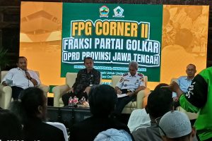 FPG Corner II: Golkar Jateng Bahas Aturan Transportasi Online, Driver Ojol Sampaikan Keluhan